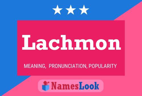 ملصق اسم Lachmon