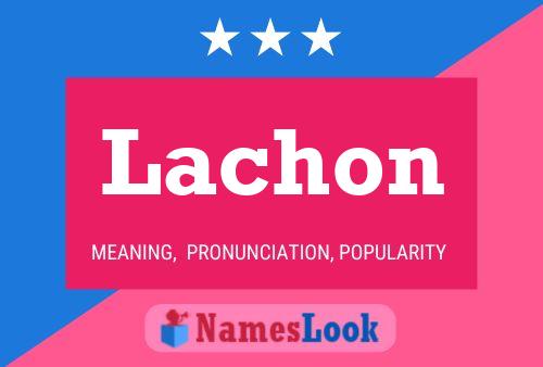 ملصق اسم Lachon