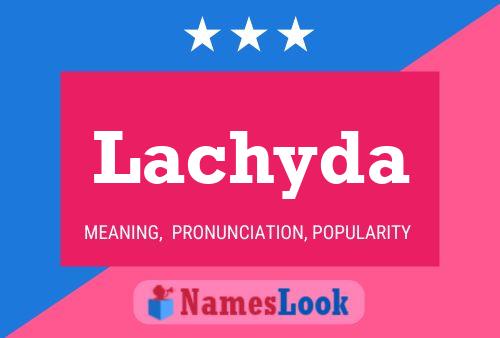 ملصق اسم Lachyda