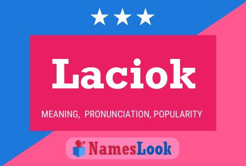 ملصق اسم Laciok