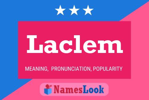 ملصق اسم Laclem