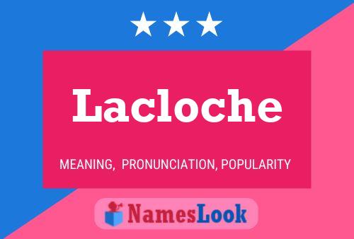 ملصق اسم Lacloche