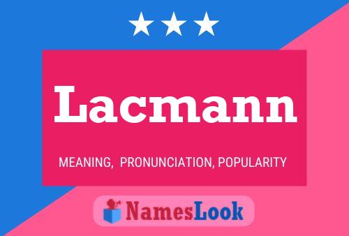 ملصق اسم Lacmann