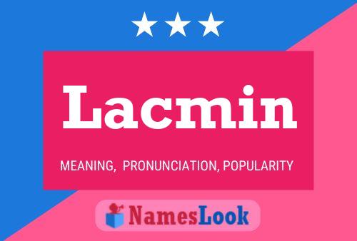 ملصق اسم Lacmin