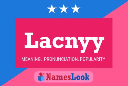 ملصق اسم Lacnyy