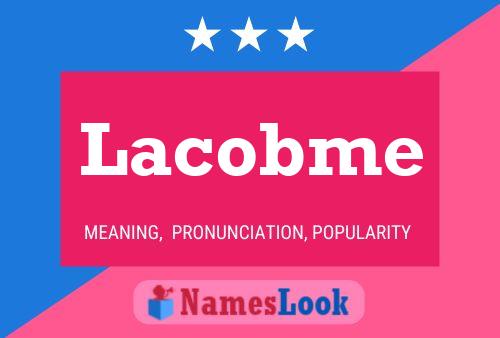 ملصق اسم Lacobme