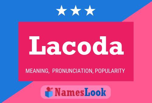 ملصق اسم Lacoda