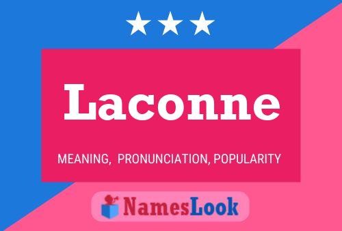 ملصق اسم Laconne