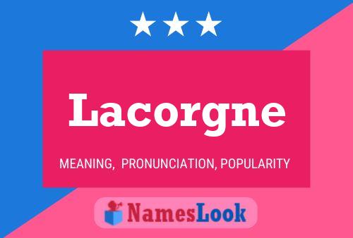 ملصق اسم Lacorgne