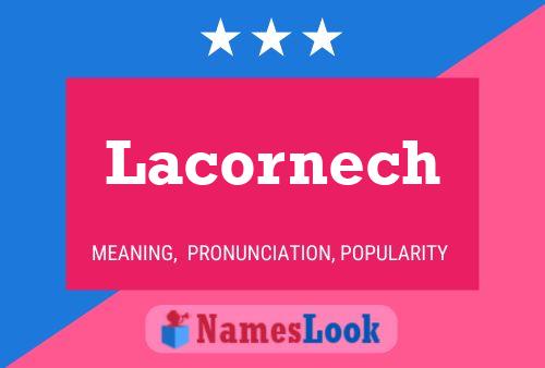 ملصق اسم Lacornech