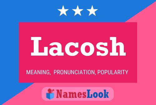 ملصق اسم Lacosh