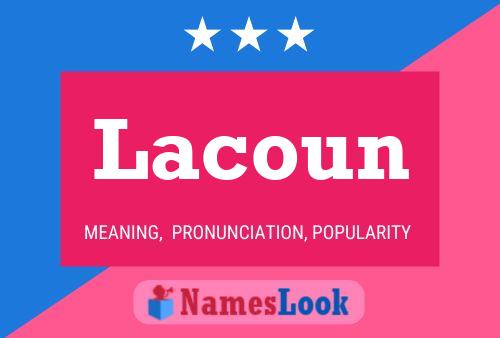 ملصق اسم Lacoun