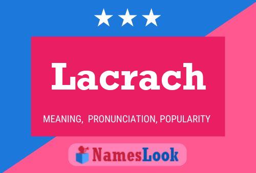 ملصق اسم Lacrach