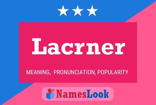 ملصق اسم Lacrner