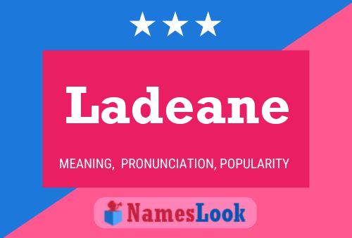 ملصق اسم Ladeane