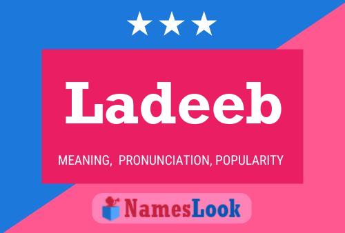 ملصق اسم Ladeeb