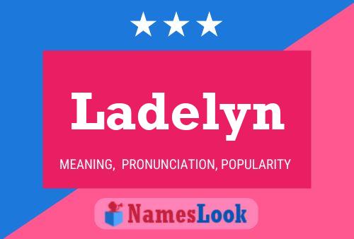 ملصق اسم Ladelyn