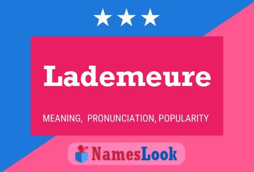 ملصق اسم Lademeure