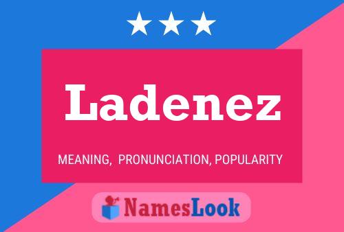 ملصق اسم Ladenez