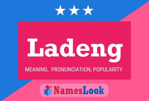 ملصق اسم Ladeng