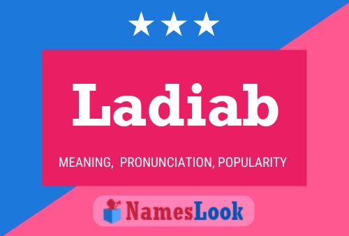 ملصق اسم Ladiab