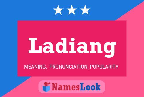 ملصق اسم Ladiang