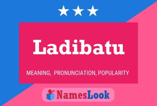 ملصق اسم Ladibatu