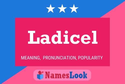 ملصق اسم Ladicel