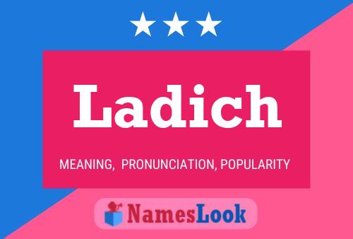 ملصق اسم Ladich