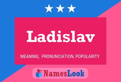 ملصق اسم Ladislav