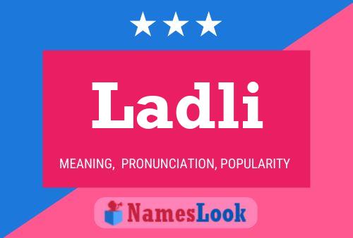 ملصق اسم Ladli