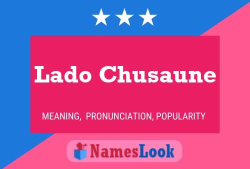 ملصق اسم Lado Chusaune