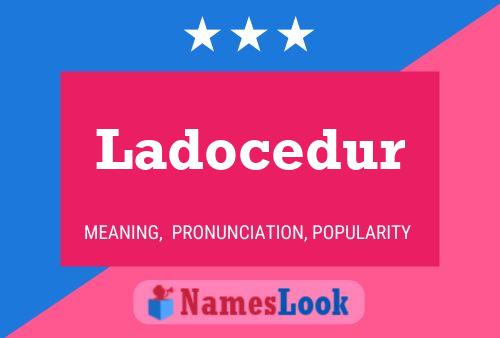 ملصق اسم Ladocedur