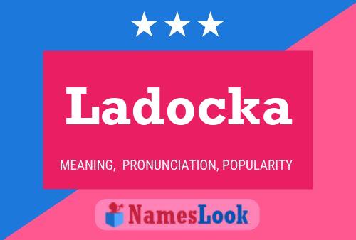 ملصق اسم Ladocka