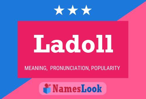 ملصق اسم Ladoll