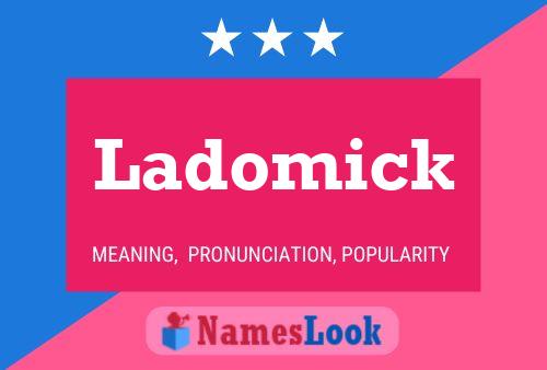 ملصق اسم Ladomick