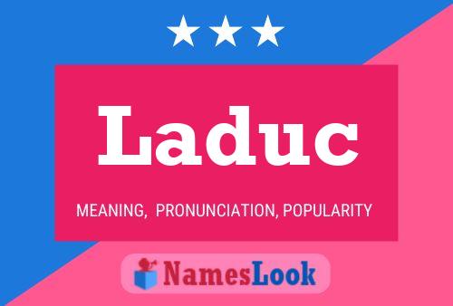 ملصق اسم Laduc