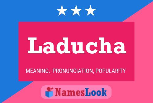 ملصق اسم Laducha