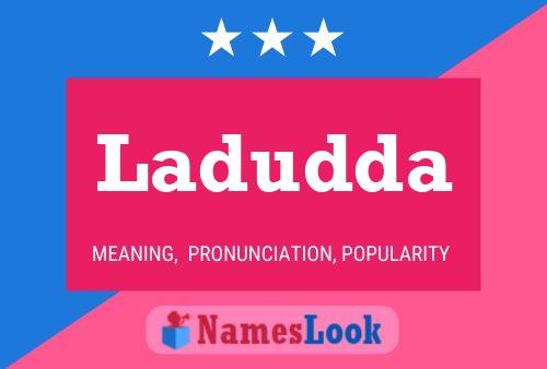 ملصق اسم Ladudda