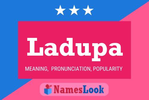 ملصق اسم Ladupa