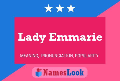 ملصق اسم Lady Emmarie