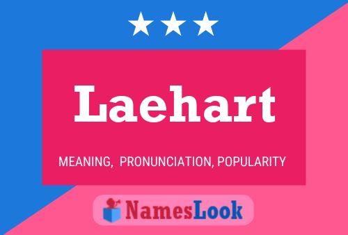 ملصق اسم Laehart