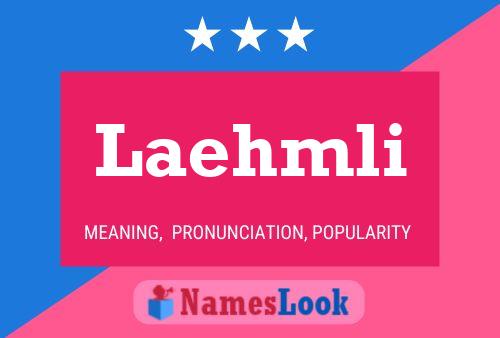 ملصق اسم Laehmli