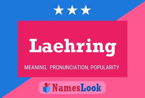 ملصق اسم Laehring