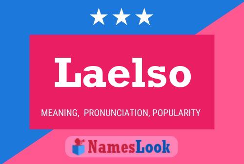 ملصق اسم Laelso