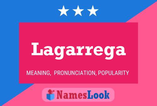 ملصق اسم Lagarrega