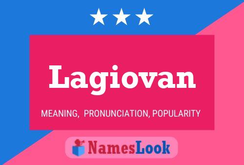 ملصق اسم Lagiovan