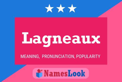 ملصق اسم Lagneaux