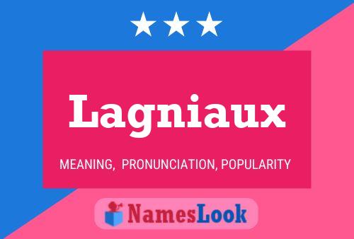 ملصق اسم Lagniaux