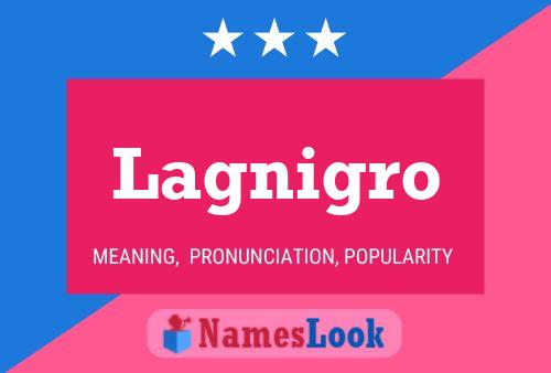 ملصق اسم Lagnigro